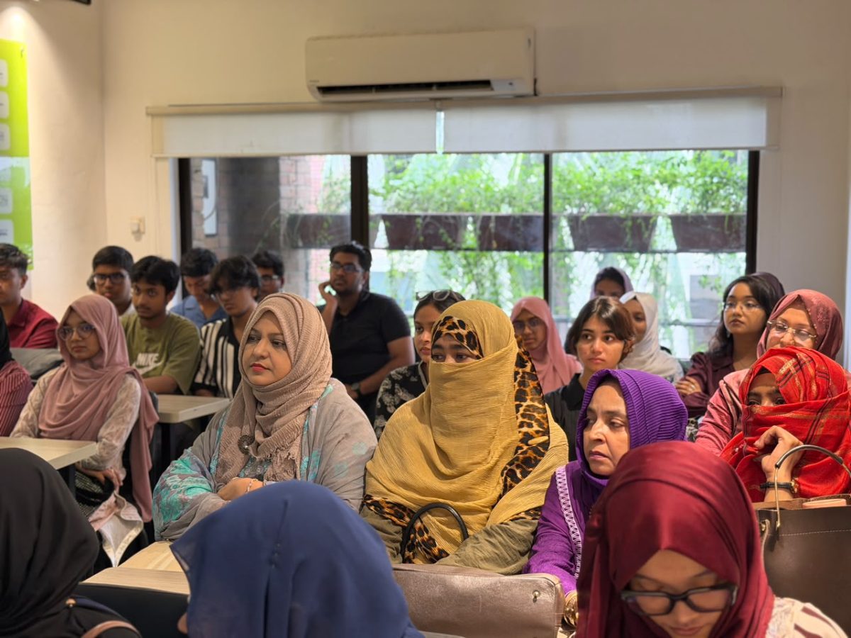 Parents attending the Bangla award program at 3G Coaching Center DCS-2